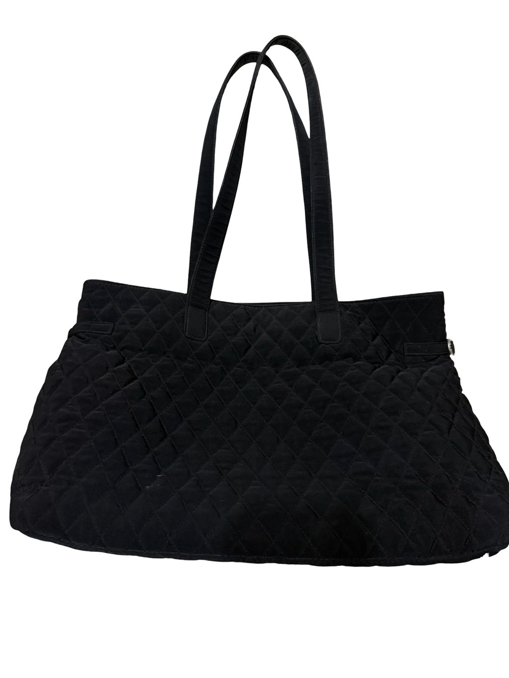 Vera Bradley Black Quilted Tote